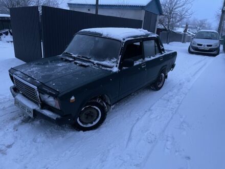 Зеленый ВАЗ 2107, объемом двигателя 1.6 л и пробегом 45 тыс. км за 680 $, фото 1 на Automoto.ua