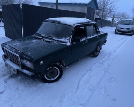 Зеленый ВАЗ 2107, объемом двигателя 1.6 л и пробегом 45 тыс. км за 680 $, фото 1 на Automoto.ua