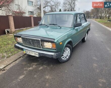 Зелений ВАЗ 2107, об'ємом двигуна 1.5 л та пробігом 165 тис. км за 950 $, фото 1 на Automoto.ua