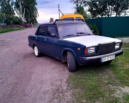 Зелений ВАЗ 2107, об'ємом двигуна 1.6 л та пробігом 150 тис. км за 1400 $, фото 1 на Automoto.ua