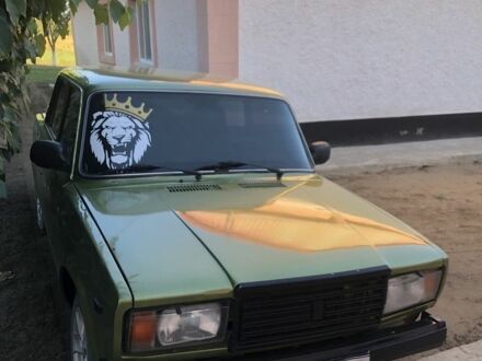 Зеленый ВАЗ 2107, объемом двигателя 1.5 л и пробегом 3 тыс. км за 1059 $, фото 1 на Automoto.ua