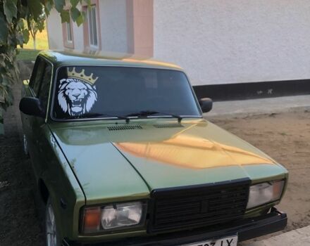 Зеленый ВАЗ 2107, объемом двигателя 1.5 л и пробегом 3 тыс. км за 1059 $, фото 1 на Automoto.ua