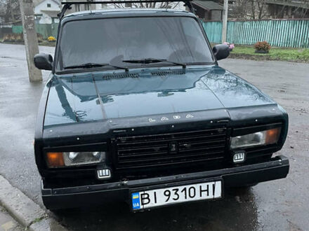 Зелений ВАЗ 2107, об'ємом двигуна 1.45 л та пробігом 200 тис. км за 750 $, фото 1 на Automoto.ua