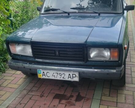 Зеленый ВАЗ 2107, объемом двигателя 0 л и пробегом 113 тыс. км за 1605 $, фото 1 на Automoto.ua