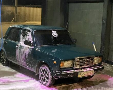 Зелений ВАЗ 2107, об'ємом двигуна 10 л та пробігом 55 тис. км за 1100 $, фото 1 на Automoto.ua