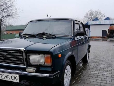 Зеленый ВАЗ 2107, объемом двигателя 1.6 л и пробегом 71 тыс. км за 1550 $, фото 1 на Automoto.ua