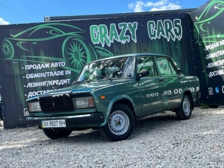 ВАЗ 2107 2008 в Харькове на Automoto.ua Зеленый ВАЗ 2107, объемом двигателя 1.5 л и пробегом 100 тыс. км за 1300 $, фото 1 на Automoto.ua
