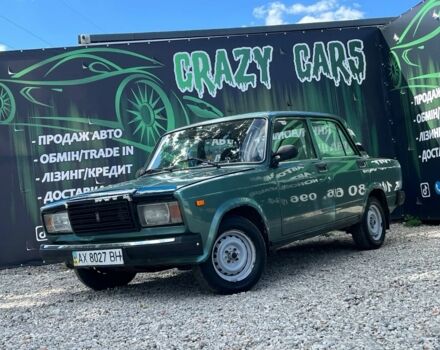 Зеленый ВАЗ 2107, объемом двигателя 1.5 л и пробегом 100 тыс. км за 1300 $, фото 1 на Automoto.ua