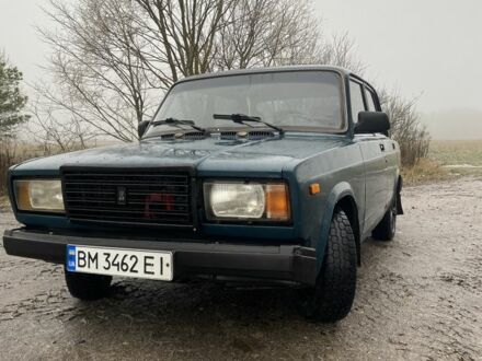 Зелений ВАЗ 2107, об'ємом двигуна 1.5 л та пробігом 30 тис. км за 1100 $, фото 1 на Automoto.ua