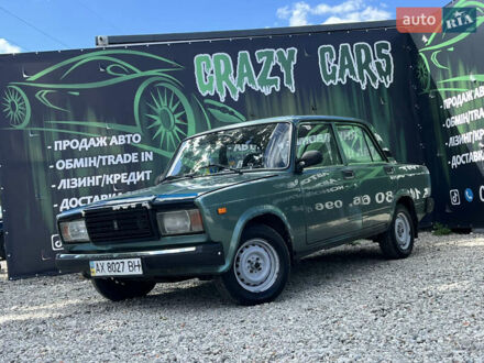 ВАЗ 2107 2008 в Харькове на Automoto.ua Зеленый ВАЗ 2107, объемом двигателя 1.5 л и пробегом 100 тыс. км за 1300 $, фото 1 на Automoto.ua