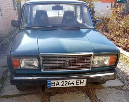 Зелений ВАЗ 2107, об'ємом двигуна 1.5 л та пробігом 119 тис. км за 1100 $, фото 1 на Automoto.ua