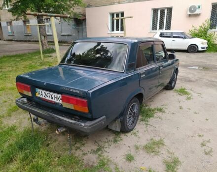 Зеленый ВАЗ 2107, объемом двигателя 0 л и пробегом 93 тыс. км за 1950 $, фото 1 на Automoto.ua