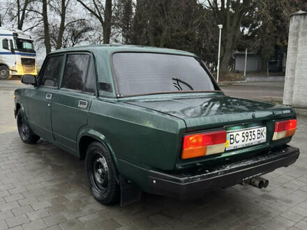 Зелений ВАЗ 2107, об'ємом двигуна 1.5 л та пробігом 100 тис. км за 1250 $, фото 1 на Automoto.ua