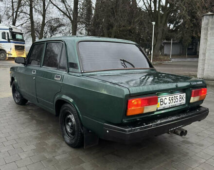 Зелений ВАЗ 2107, об'ємом двигуна 1.5 л та пробігом 100 тис. км за 1250 $, фото 1 на Automoto.ua