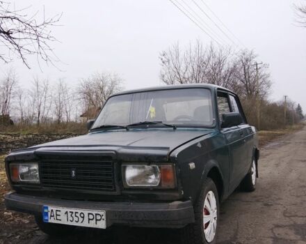 Зеленый ВАЗ 2107, объемом двигателя 1.5 л и пробегом 123 тыс. км за 711 $, фото 1 на Automoto.ua