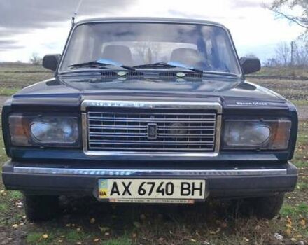 Зеленый ВАЗ 2107, объемом двигателя 1.5 л и пробегом 33 тыс. км за 2700 $, фото 1 на Automoto.ua