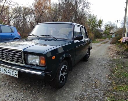 Зеленый ВАЗ 2107, объемом двигателя 1.6 л и пробегом 98 тыс. км за 1499 $, фото 1 на Automoto.ua