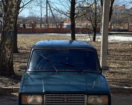 Зелений ВАЗ 2107, об'ємом двигуна 1.5 л та пробігом 53 тис. км за 750 $, фото 1 на Automoto.ua