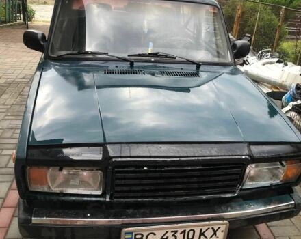 Зеленый ВАЗ 2107, объемом двигателя 1.5 л и пробегом 80 тыс. км за 967 $, фото 1 на Automoto.ua