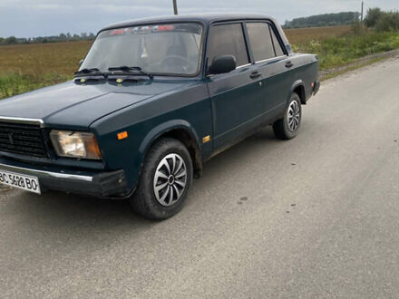ВАЗ 2107 2008 в Самборе на Automoto.ua Зеленый ВАЗ 2107, объемом двигателя 1.5 л и пробегом 260 тыс. км за 1200 $, фото 1 на Automoto.ua
