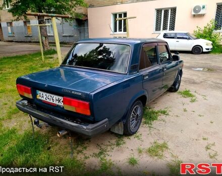 Зеленый ВАЗ 2107, объемом двигателя 1.6 л и пробегом 93 тыс. км за 2100 $, фото 1 на Automoto.ua