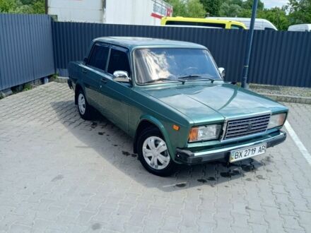 Зелений ВАЗ 2107, об'ємом двигуна 1.45 л та пробігом 147 тис. км за 1900 $, фото 1 на Automoto.ua