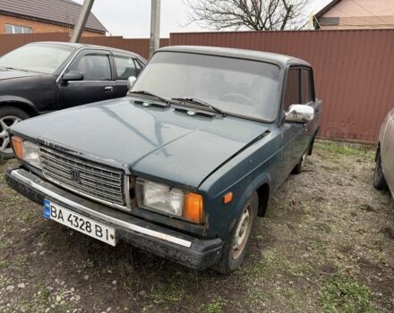 Зеленый ВАЗ 2107, объемом двигателя 1.6 л и пробегом 220 тыс. км за 712 $, фото 1 на Automoto.ua