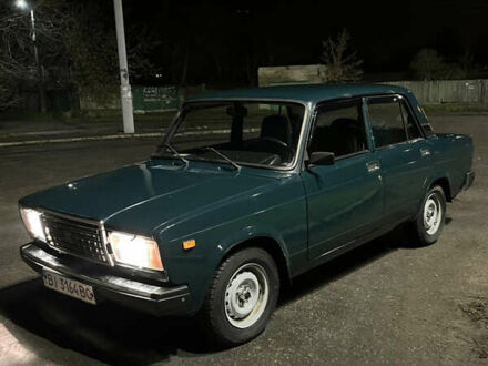 Зеленый ВАЗ 2107, объемом двигателя 1.5 л и пробегом 49 тыс. км за 1999 $, фото 1 на Automoto.ua