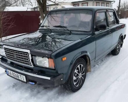 Зеленый ВАЗ 2107, объемом двигателя 1.45 л и пробегом 176 тыс. км за 1700 $, фото 1 на Automoto.ua