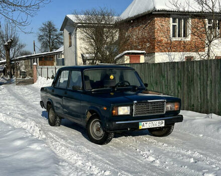 Зеленый ВАЗ 2107, объемом двигателя 1.6 л и пробегом 125 тыс. км за 1400 $, фото 1 на Automoto.ua