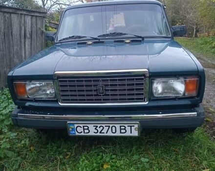 Зеленый ВАЗ 2107, объемом двигателя 1.5 л и пробегом 145 тыс. км за 1800 $, фото 1 на Automoto.ua