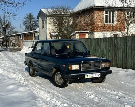 Зеленый ВАЗ 2107, объемом двигателя 1.5 л и пробегом 125 тыс. км за 1550 $, фото 1 на Automoto.ua