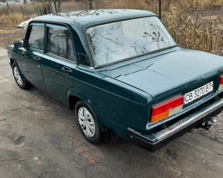 Зелений ВАЗ 2107, об'ємом двигуна 1.5 л та пробігом 45 тис. км за 1645 $, фото 1 на Automoto.ua