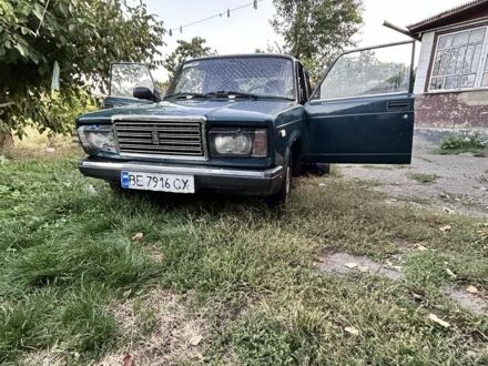 Зеленый ВАЗ 2107, объемом двигателя 0 л и пробегом 60 тыс. км за 400 $, фото 1 на Automoto.ua