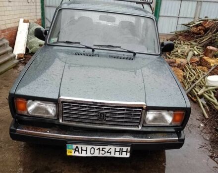 Зеленый ВАЗ 2107, объемом двигателя 0 л и пробегом 125 тыс. км за 1070 $, фото 1 на Automoto.ua