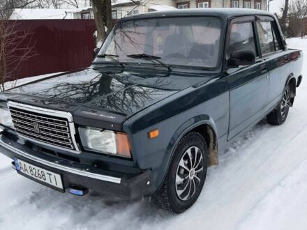 Зелений ВАЗ 2107, об'ємом двигуна 1.5 л та пробігом 80 тис. км за 1800 $, фото 1 на Automoto.ua