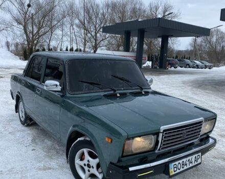 Зелений ВАЗ 2107, об'ємом двигуна 1.6 л та пробігом 1000 тис. км за 1400 $, фото 1 на Automoto.ua