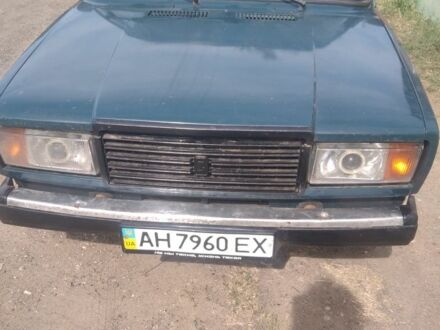 Зелений ВАЗ 2107, об'ємом двигуна 1.6 л та пробігом 206 тис. км за 1360 $, фото 1 на Automoto.ua