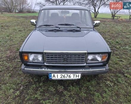 Зеленый ВАЗ 2107, объемом двигателя 1.6 л и пробегом 118 тыс. км за 2300 $, фото 1 на Automoto.ua