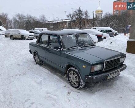 Зелений ВАЗ 2107, об'ємом двигуна 1.57 л та пробігом 223 тис. км за 800 $, фото 1 на Automoto.ua