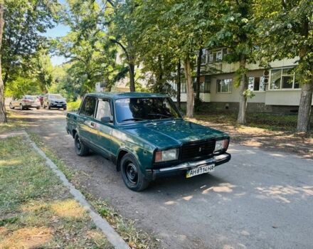 Зелений ВАЗ 2107, об'ємом двигуна 1.5 л та пробігом 200 тис. км за 700 $, фото 1 на Automoto.ua