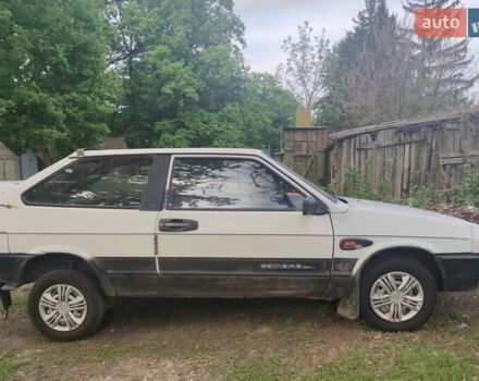 Белый ВАЗ 2108, объемом двигателя 1.3 л и пробегом 1 тыс. км за 800 $, фото 1 на Automoto.ua