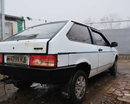 Белый ВАЗ 2108, объемом двигателя 1.3 л и пробегом 100 тыс. км за 728 $, фото 1 на Automoto.ua