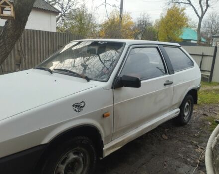 Белый ВАЗ 2108, объемом двигателя 1.3 л и пробегом 90 тыс. км за 476 $, фото 3 на Automoto.ua