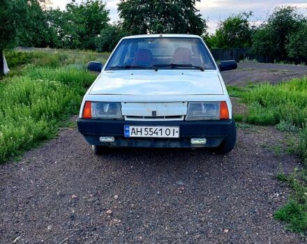 Белый ВАЗ 2108, объемом двигателя 1.3 л и пробегом 233 тыс. км за 370 $, фото 1 на Automoto.ua