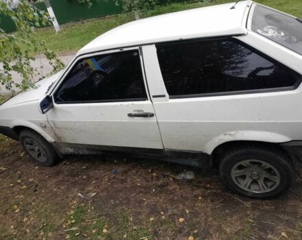 Белый ВАЗ 2108, объемом двигателя 1.3 л и пробегом 100 тыс. км за 1000 $, фото 3 на Automoto.ua