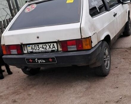 Белый ВАЗ 2108, объемом двигателя 1 л и пробегом 200 тыс. км за 720 $, фото 2 на Automoto.ua
