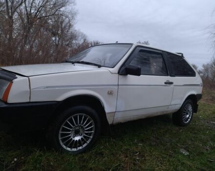 Белый ВАЗ 2108, объемом двигателя 1.3 л и пробегом 800 тыс. км за 592 $, фото 4 на Automoto.ua