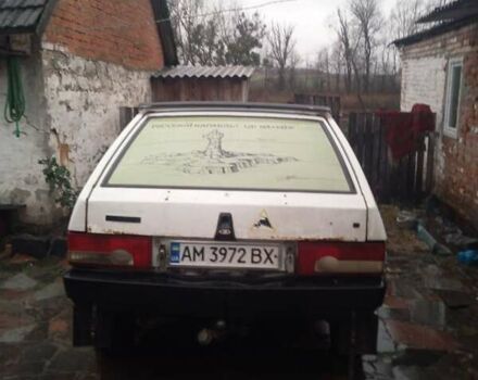Белый ВАЗ 2108, объемом двигателя 1.1 л и пробегом 300 тыс. км за 700 $, фото 2 на Automoto.ua