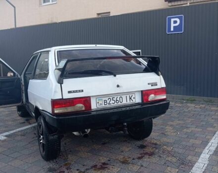 Белый ВАЗ 2108, объемом двигателя 1.5 л и пробегом 380 тыс. км за 800 $, фото 1 на Automoto.ua